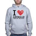 I Love Animals Hoodie