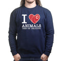 I Love Animals Sweatshirt