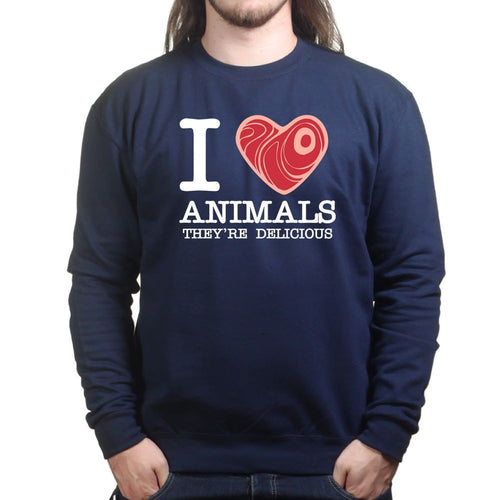 I Love Animals Sweatshirt