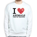 I Love Animals Sweatshirt