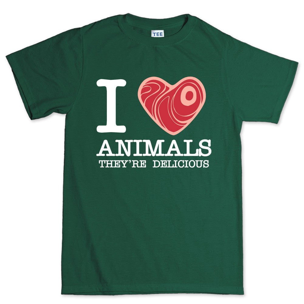 I Love Animals Men's T-shirt