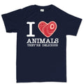 I Love Animals Men's T-shirt