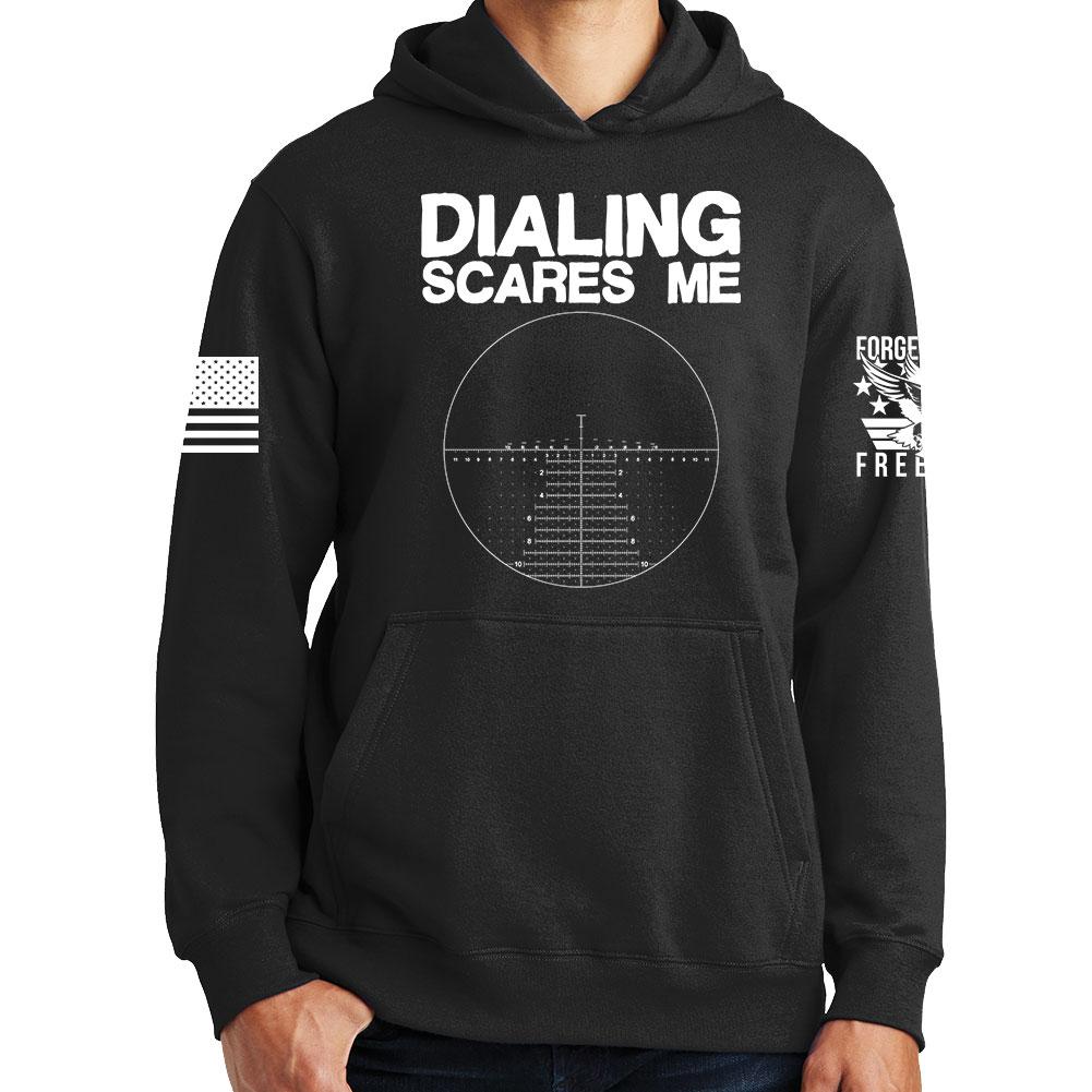 Dialing Scares Me Hoodie