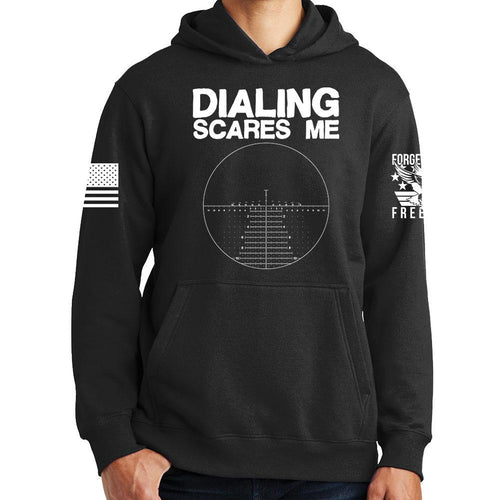 Dialing Scares Me Hoodie