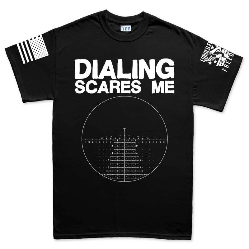 Dialing Scares Me Men's T-shirt