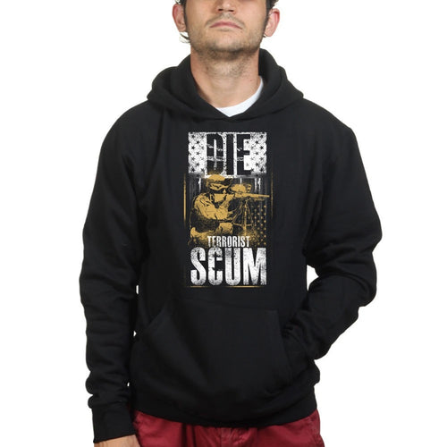 Unisex Terrorist Scum Hoodie