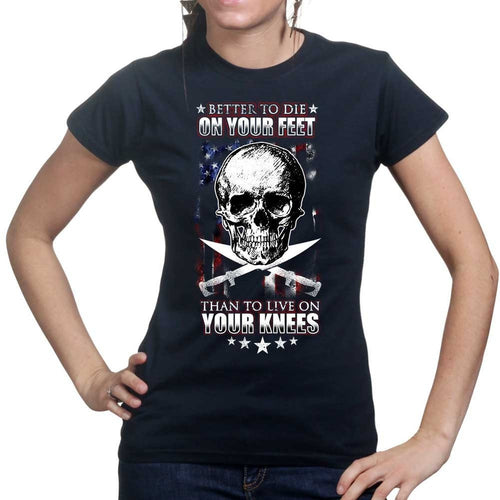 Die On Your Feet Ladies T-shirt