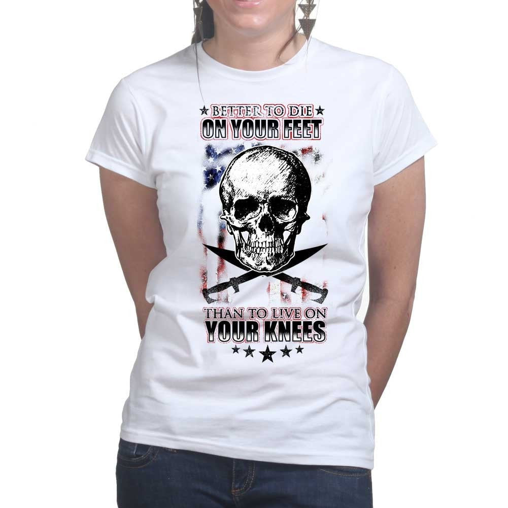 Die On Your Feet Ladies T-shirt