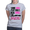 Girls, Dolls, and Hunting - Ladies T-shirt