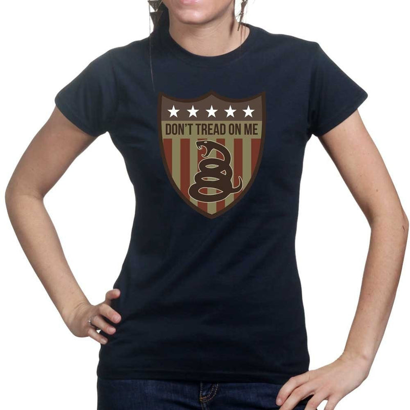 Don't Tread On Me (Shield) Ladies T-shirt