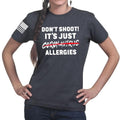 Ladies Don't Shoot Coronavirus T-shirt