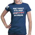 Ladies Don't Shoot Coronavirus T-shirt
