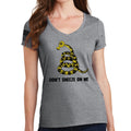 Ladies Don't Sneeze On Me V-Neck T-shirt