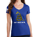 Ladies Don't Sneeze On Me V-Neck T-shirt