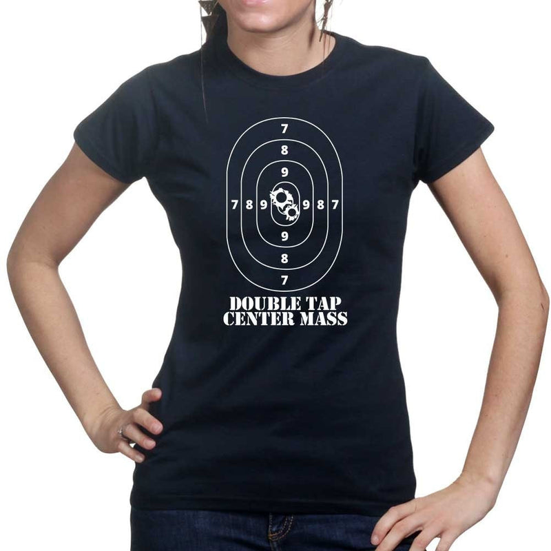 Double Tap & Center Mass Ladies T-shirt