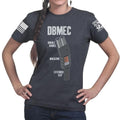Ladies Double Barrel Magazine Extended Clip T-shirt