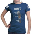Ladies Double Barrel Magazine Extended Clip T-shirt