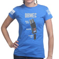 Ladies Double Barrel Magazine Extended Clip T-shirt