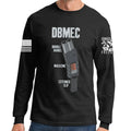 Double Barrel Magazine Extended Clip Long Sleeve T-shirt