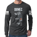 Double Barrel Magazine Extended Clip Long Sleeve T-shirt