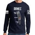 Double Barrel Magazine Extended Clip Long Sleeve T-shirt