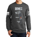 Double Barrel Magazine Extended Clip Sweatshirt