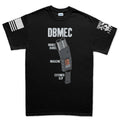 Men's Double Barrel Magazine Extended Clip T-shirt