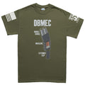 Men's Double Barrel Magazine Extended Clip T-shirt