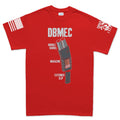 Men's Double Barrel Magazine Extended Clip T-shirt