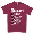 EDC Checklist Men's T-shirt