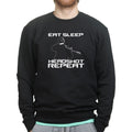 Eat Sleep Head shot Repeat Mens Sweatshirt