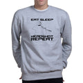 Eat Sleep Head shot Repeat Mens Sweatshirt
