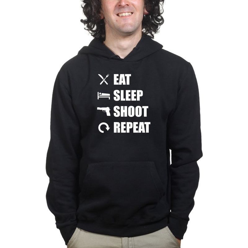 Eat Sleep Shoot Repeat Hoodie