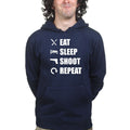 Eat Sleep Shoot Repeat Hoodie