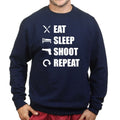 Eat Sleep Shoot Repeat Sweatshirt
