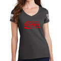 Ladies Enjoy Choking V-Neck T-shirt