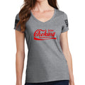 Ladies Enjoy Choking V-Neck T-shirt