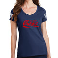 Ladies Enjoy Choking V-Neck T-shirt