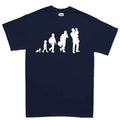 Evolution of Dad Men's T-shirt