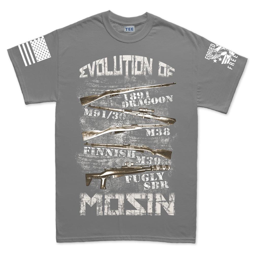 Evolution of Mosin Men's T-shirt