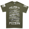 Evolution of Mosin Men's T-shirt