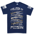 Evolution of Mosin Men's T-shirt