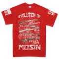 Evolution of Mosin Men's T-shirt