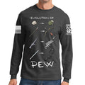 Evolution of Pew Long Sleeve T-shirt