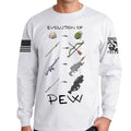 Evolution of Pew Long Sleeve T-shirt