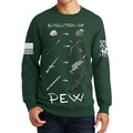 Evolution of Pew Sweatshirt