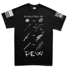 Evolution of Pew T-shirt
