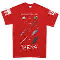 Evolution of Pew Men's T-shirt