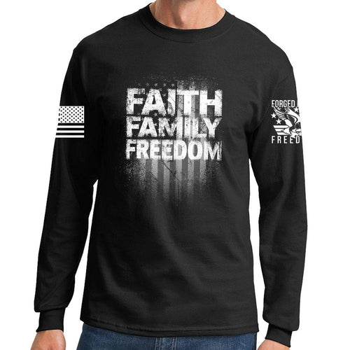 Faith Family Freedom Long Sleeve T-shirt
