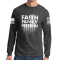 Faith Family Freedom Long Sleeve T-shirt
